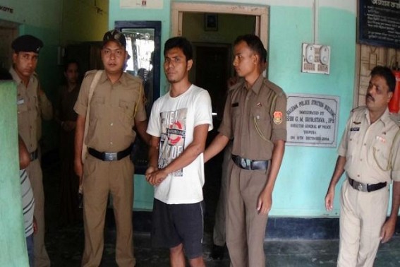Kamalpur: Moutushi Debbarma murder case: Salema police arrested illegal lover Jhintu Debbarma Kamalpur: Moutushi Debbarma murder case: Salema police arrested illegal lover Jhintu Debbarma